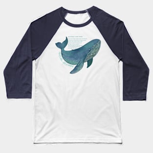 Love a whale Baseball T-Shirt